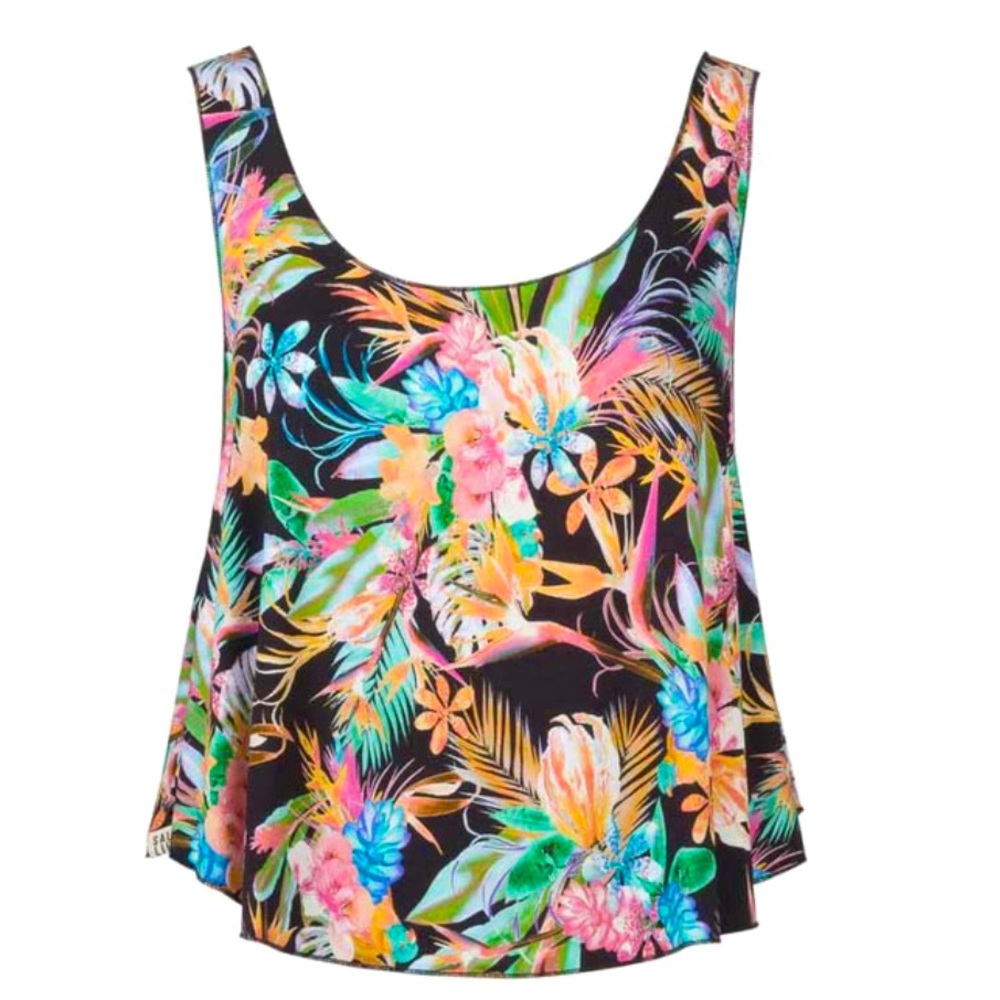 SALT LIFE Summer of 43 Tropical Flowy Tank Top M